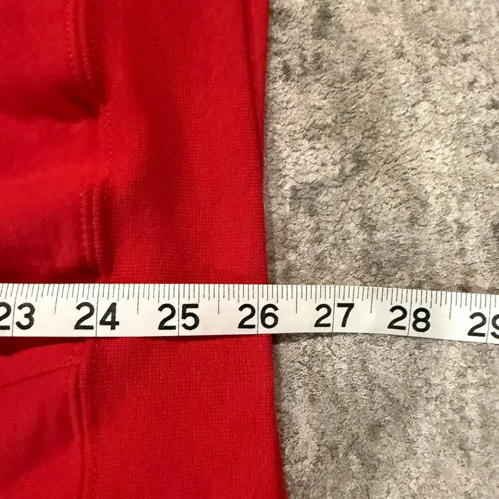 Red Champion LMU Hoodie Size M